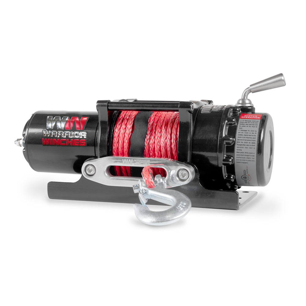 Warrior Winches Ninja Electric Winch 4500 Lbs 12-Volt Synthetic Rope New