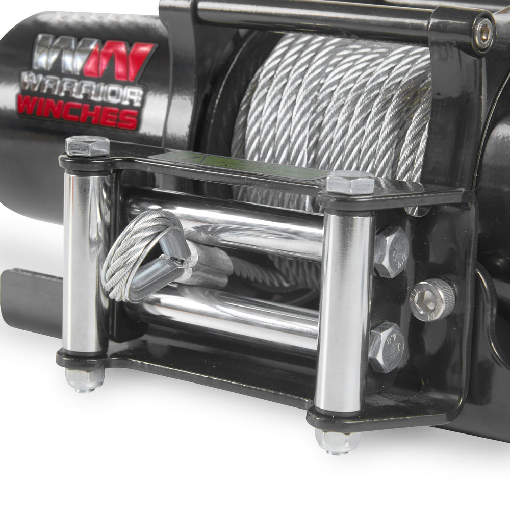 Warrior Winches Ninja Electric Winch 4500 Lbs 12-Volt Steel Rope New