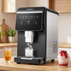 Nugget ice maker with self-dispensing feature produces 80 lbs of chewable ice daily, ideal for home or office use.
