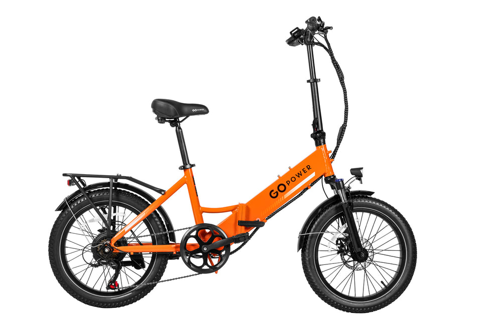goplus electric bicycle GoPowerBike Go Plus Electric Bike 500W 20 MPH 45 Mile Range Foldable N – FactoryPure