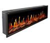 Modern Flames Orion V2 Slim Electric Fireplace 76" Linear LCD Remote App Control New