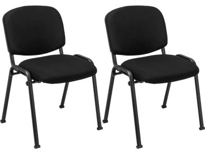 Costway Elegant Conference Office Guest Reception Chair Set 14987256 New