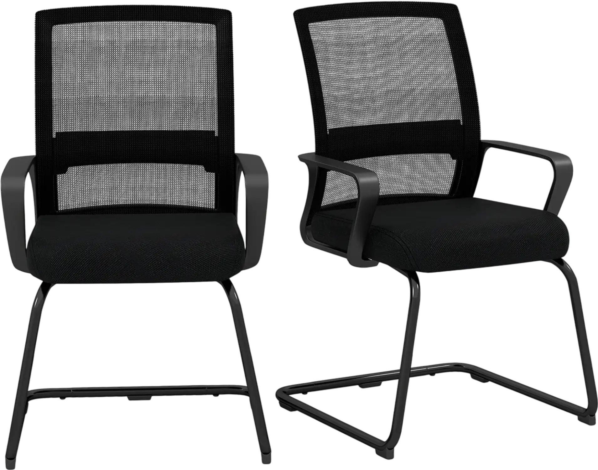 Costway Ergonomic Mesh Conference Office Chair No Wheels 52687194 New