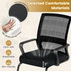 Office guest chair featuring breathable mesh back, 3-inch thick cushion, and built-in lumbar support for comfort.