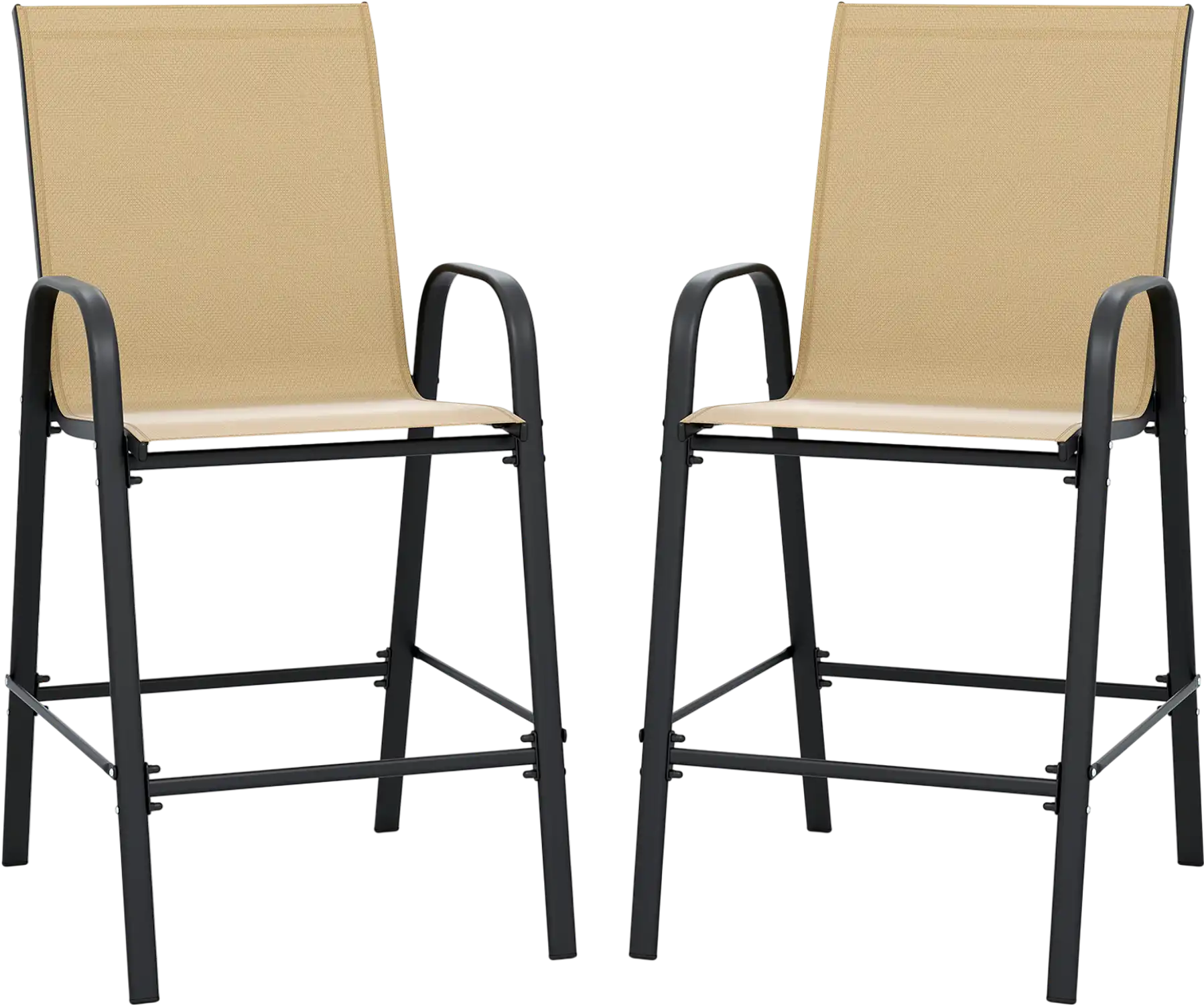 Costway Outdoor Bar Stools Set of 2 29