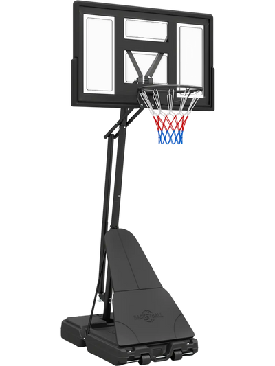 Costway Height Adjustable Basketball Goal System 7.7-10' Tool-Free 17615382 New