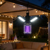 Outdoor bug zapper with foldable lantern, featuring UV light and 1050V grid for effective mosquito control. Ideal for.