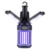 Foldable outdoor bug zapper and camping lantern with USB-C rechargeable battery, 3 modes, and 269 sq.ft. coverage.