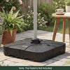 Outdoor Cantilever Umbrella Base Square Water and Sand Fillable Base-34 Inches - Gallery View 1 of 10