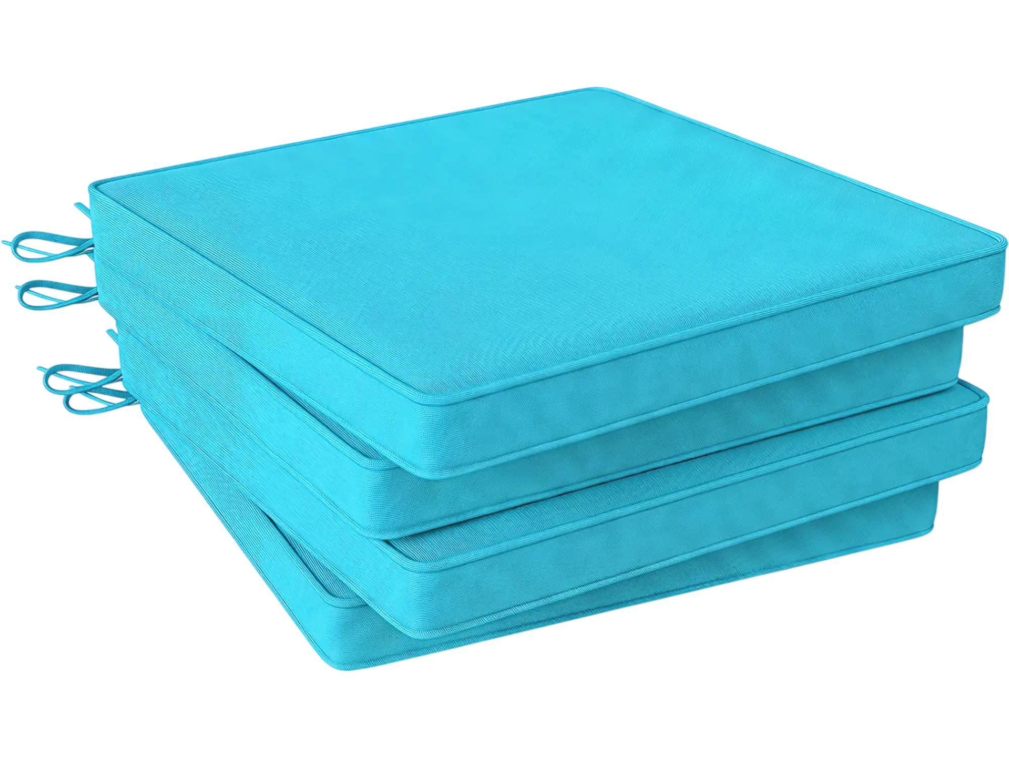 Costway Outdoor Chair Waterproof Olefin Seat Cushion Set of 4 76407738 New