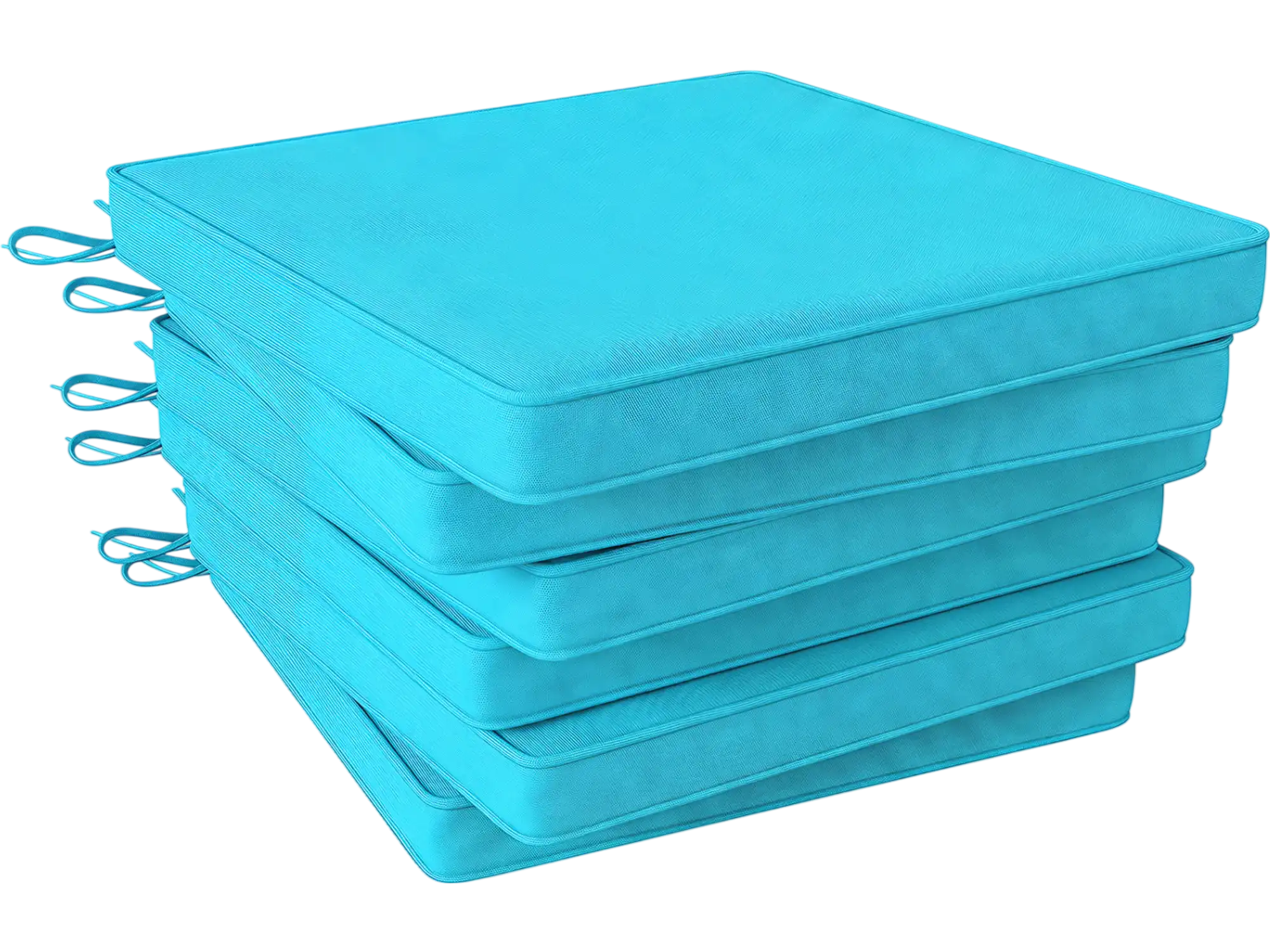 Costway Outdoor Chair Cushion Set of 6 Waterproof Olefin Seat Cushions 36819990 New