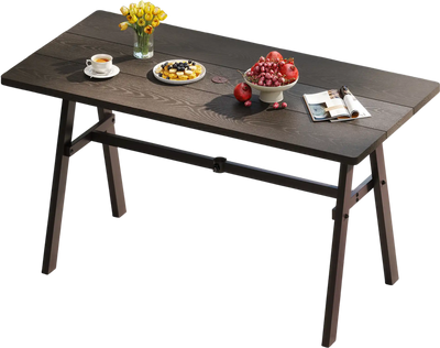 Costway Outdoor Patio Dining Table for 6 w/ 1.93