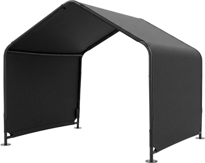 Costway Outdoor Dog Shade Shelter Waterproof Roof Ground Stakes 36422653 New