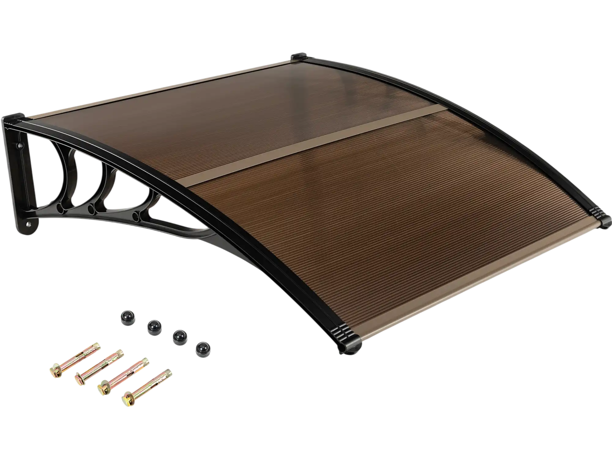 Costway Outdoor Front Door Patio Overhang Awning Sun Rain Snow Wind Protection 23684197 New