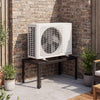 Outdoor Heavy-Duty AC Base for 9000-36000 BTU Ductless Air Conditioners Heat Pump-Black - Gallery View 1 of 7