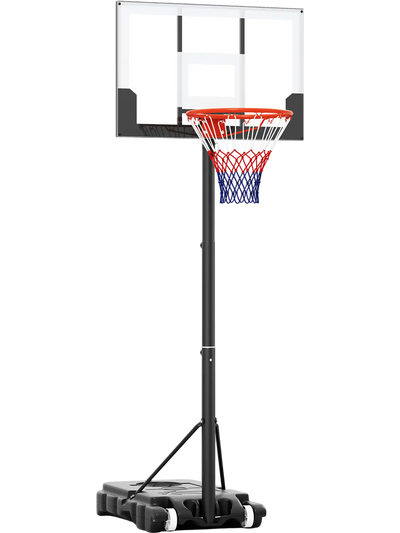 Costway Portable Adjustable Outdoor Kids Basketball Hoop Goal System 3.3-7' 468951723 New