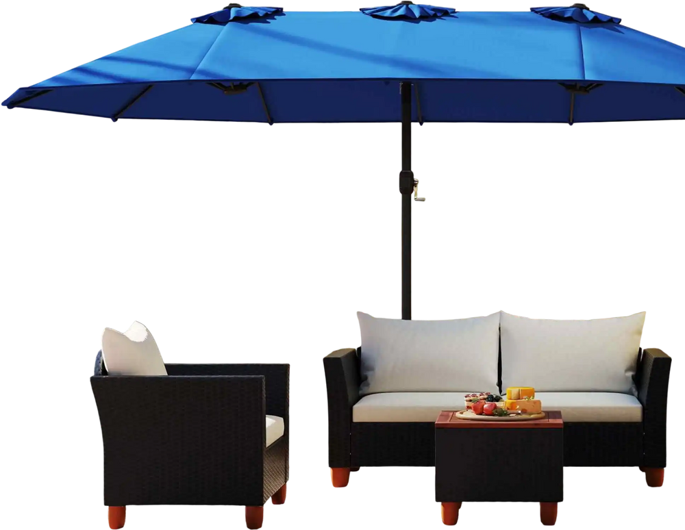 Outdoor Paradise 7-Piece Patio Relaxation Set