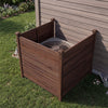 Outdoor Privacy Air Conditioner Fence for Outside and Backyard-Brown - Gallery View 1 of 10
