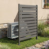 Outdoor Privacy Screen Fence for Backyard Pool Lawn-Gray - Gallery View 1 of 10