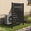 Outdoor Privacy Screen Fence for Backyard Pool Lawn-Black - Gallery View 1 of 10