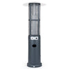 Outdoor Propane Patio Heater with Glass Tube and Tilt-Over Protection-Darkgray - Gallery View 1 of 1