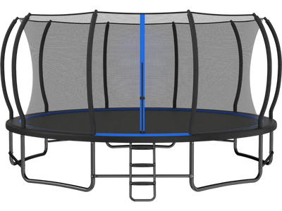 Costway Outdoor Round Trampoline w/ Enclosure Net 38302995 New