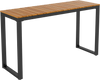 Outdoor Rectangle Console Table with Long-Lasting WPC Tabletop