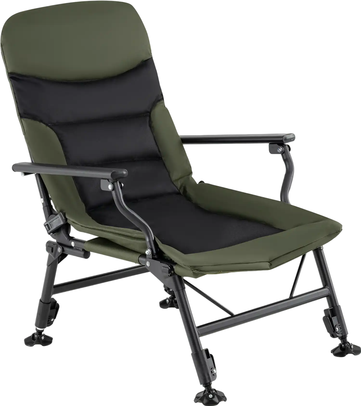 Costway Oversized Foldable Fishing Chair w/ Armrest 29650143 New