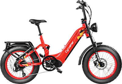 Cyrusher Ovia Electric Bike Step-Through Frame 28 MPH 52 Mile Range 750W New