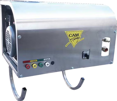 Cam Spray 3000WM/SSM3 Pressure Washer 460V Electric Powered Deluxe Wall Mount Cold Water 4 GPM 3000 PSI New
