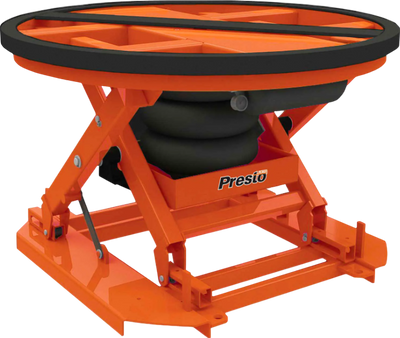 Presto Lifts Pallet Positioner Airbag Load Leveler Turntable 400 to 4500 Lb Capacity P3-AA New