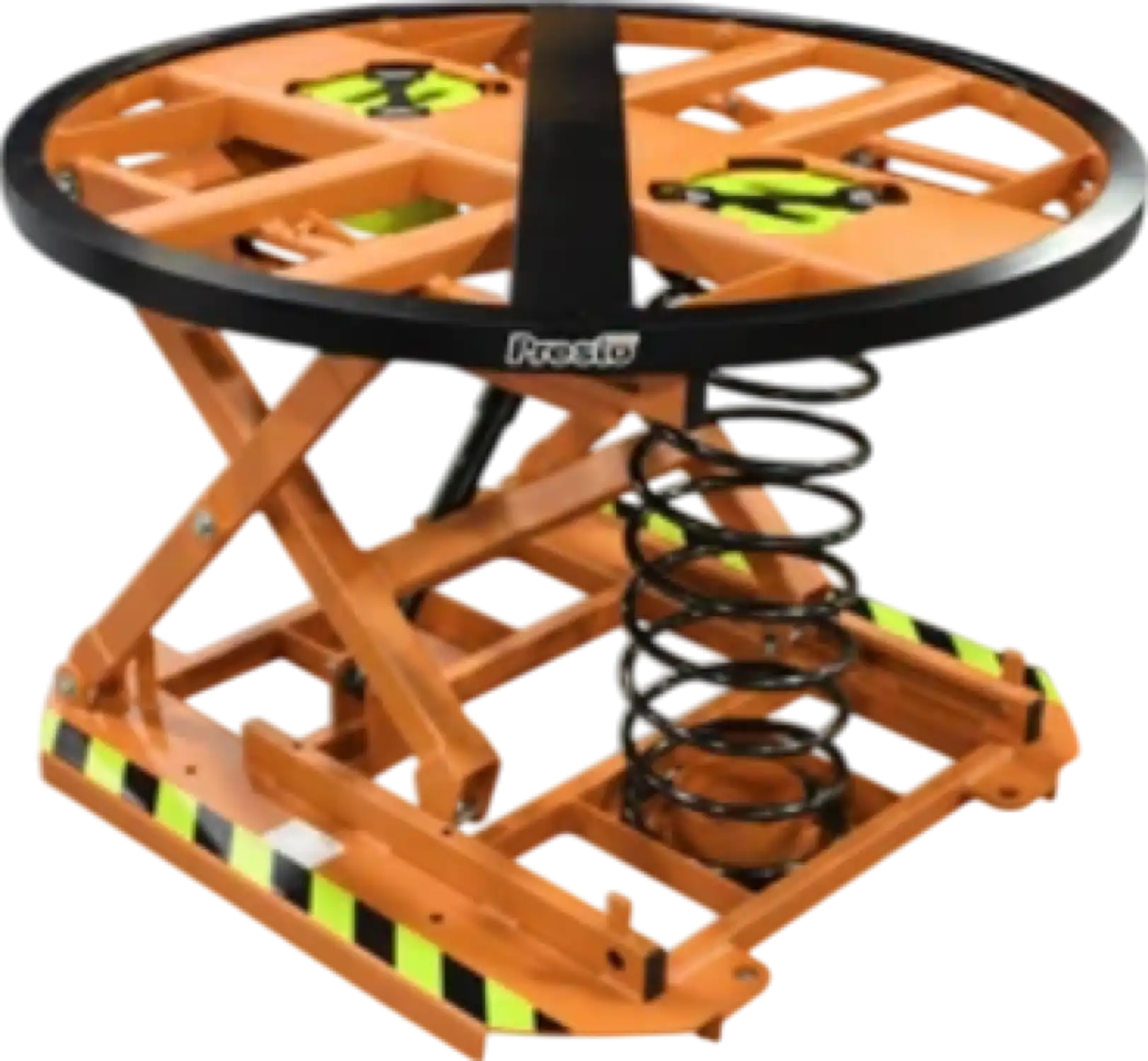 Presto Lifts Pallet Positioner Spring Load Leveler Turntable 4500 Lb Capacity P3-Spring New