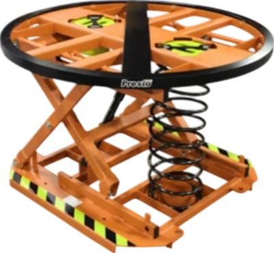 Presto Lifts Pallet Positioner Spring Load Leveler Turntable 4500 Lb Capacity P3-Spring New