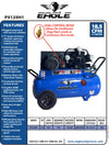 Eagle P5125H1 Air Compressor Portable 150 PSI 25 Gal. 18.5 CFM 5 HP Electric 220V New