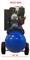 Eagle Air Compressor Portable 150 PSI 25 Gal. 18.5 CFM 9 HP Honda GX270 P90G25H1 New