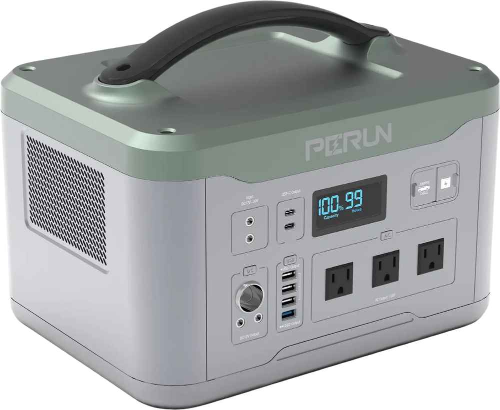 Perun by Yard Force PB-22 1500W/3000W Power Station Pure Sine Wave Sol –  FactoryPure
