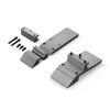 100-inch Manual Sheet Metal Brake - 12 Gauge Bending Capacity, Adjustable Fingers, 8 Ft. Heavy-Duty Steel Construction, Precision Bending for Box and Pan PB10012