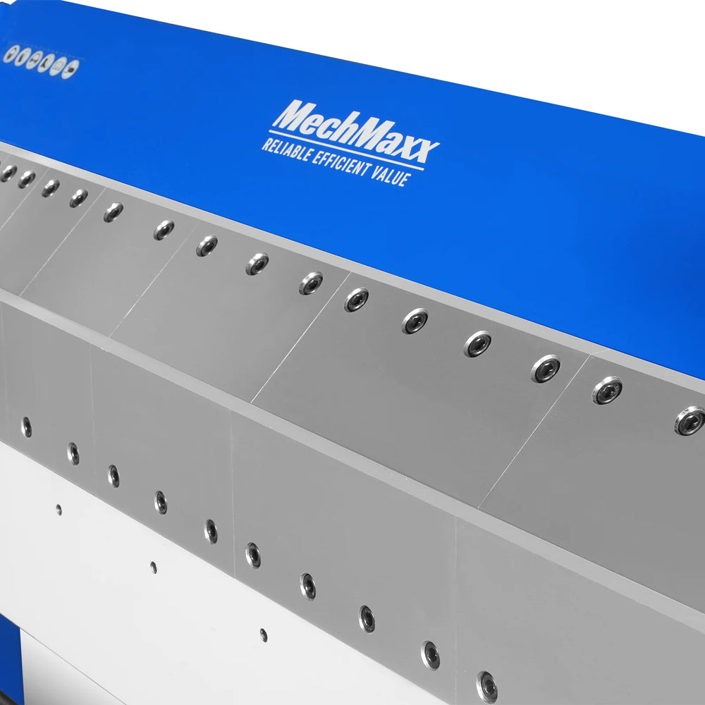 50-Inch Foot Clamp Pan and Box Brake, Industrial Heavy Duty Sheet Metal Folding Machine, 0–135° Bending Angle, 1.9" Clamping Lift, 2" Box Depth PB2A5014