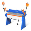 48” Manual Pan and Box Brake - Heavy Duty, Durable Construction, 12 Gauge Mild Steel, 135° Bending Angle, Individual Bending Fingers" PB4812