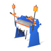 48” Manual Pan and Box Brake - Heavy Duty, Durable Construction, 12 Gauge Mild Steel, 135° Bending Angle, Individual Bending Fingers" PB4812