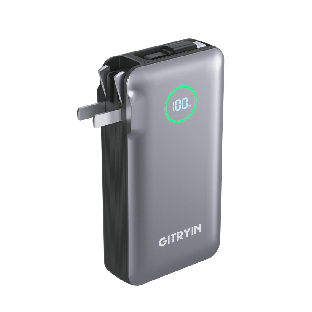 Giraffe Tools PBA10CAUS Retractable Power Bank 10,000mAh 35W New