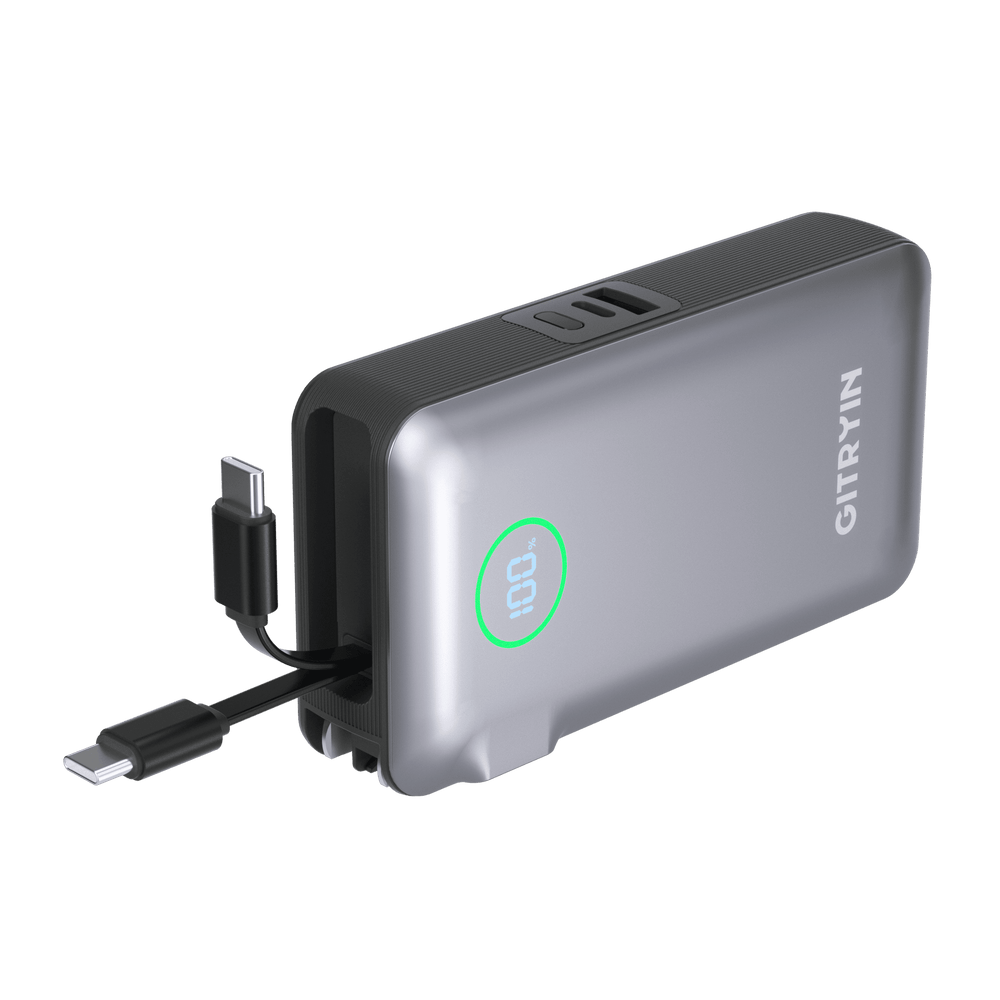 Giraffe Tools PBA10CAUS Retractable Power Bank 10,000mAh 35W New