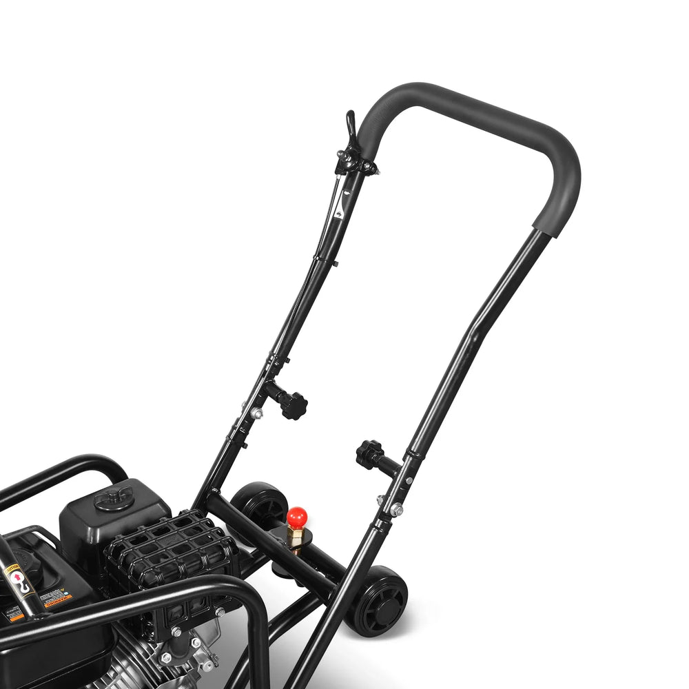 5.8 HP Vibratory Plate Compactor with Wheel Kit, 3150 lb Centrifugal Force for Soil, Gravel, Asphalt and Paver Base, PC80Z