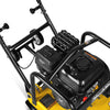 5.8 HP Vibratory Plate Compactor with Wheel Kit, 3600 lb Centrifugal Force for Soil, Gravel, Asphalt and Paver Base, PC90Z