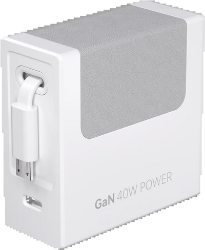 Giraffe Tools PDA40 Retractable Charger 40W White/Micro Cable New