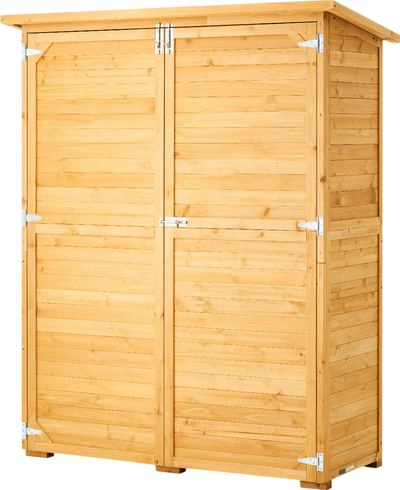 Vevor Outdoor Wooden Storage Shed 55