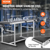 Vevor Motorized Conveyor With PVC Belt 59" x 23.6" Stainless Steel Adjustable Speed Double Guardrail for Inkjet Coding New