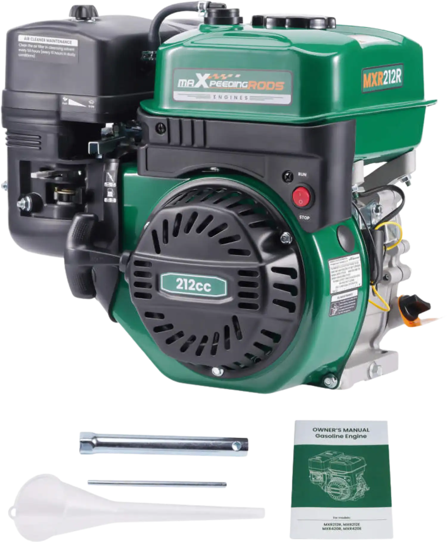 Maxpeedingrods MXR212R-US 4-Stroke Engine 7HP 212cc Gasoline Motor New