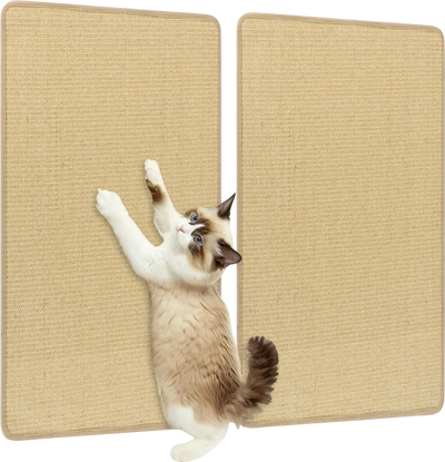 Costway 2 Piece Cat Scratcher Mat Set 32 x 20