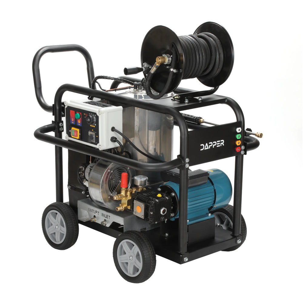 Dapper Supply Electric Pressure Washer Hot Water 2610 PSI 4 GPM 120V New